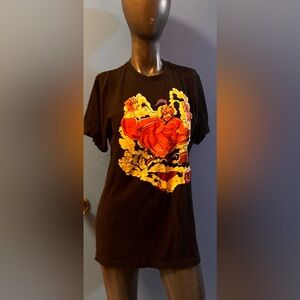 Women’s Disney Black Short-Sleeve Tee with Graphic M